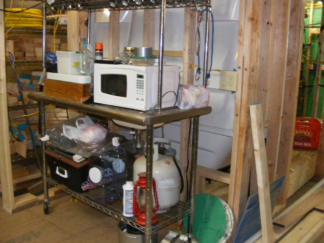 Kitchen, Wood Stove